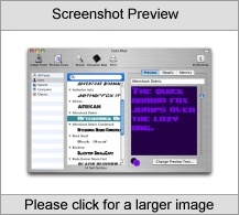 Font Pilot Screenshot